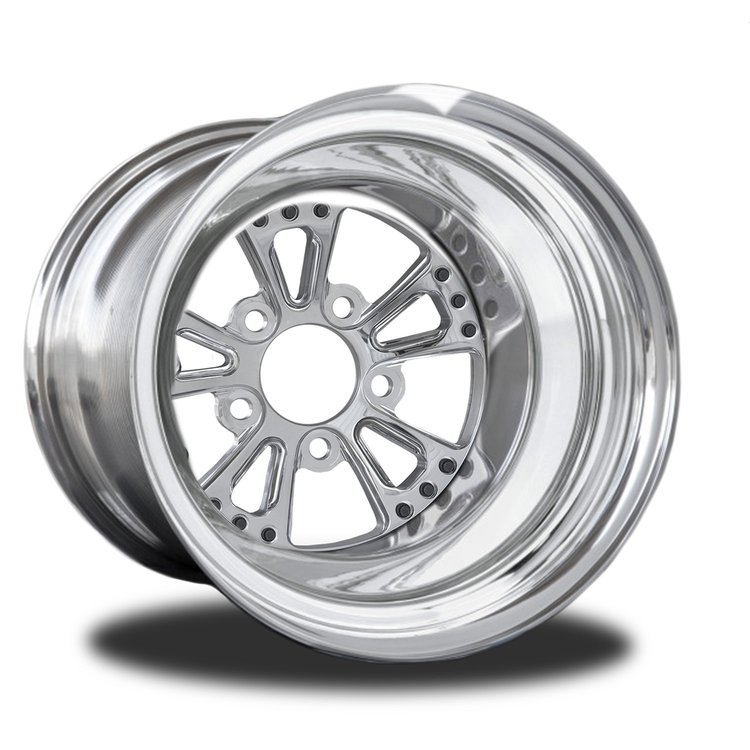 CSE502P-01P Torx Polished Non-Beadlock Rear Wheel [Size: 15" x 11"] Polished w/ Polished Barrel