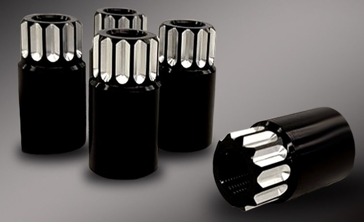 CSLUG625-04P Flange/Flat Style Lug Nuts [5/8 in.-18 Thread] Polished