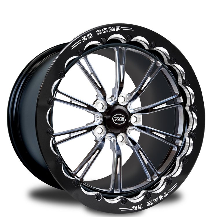CFD77C2Q1E-03E StreetFighter Hammer Single-Beadlock Rear Wheel [Size: 15" x 10"] Eclipse Finish