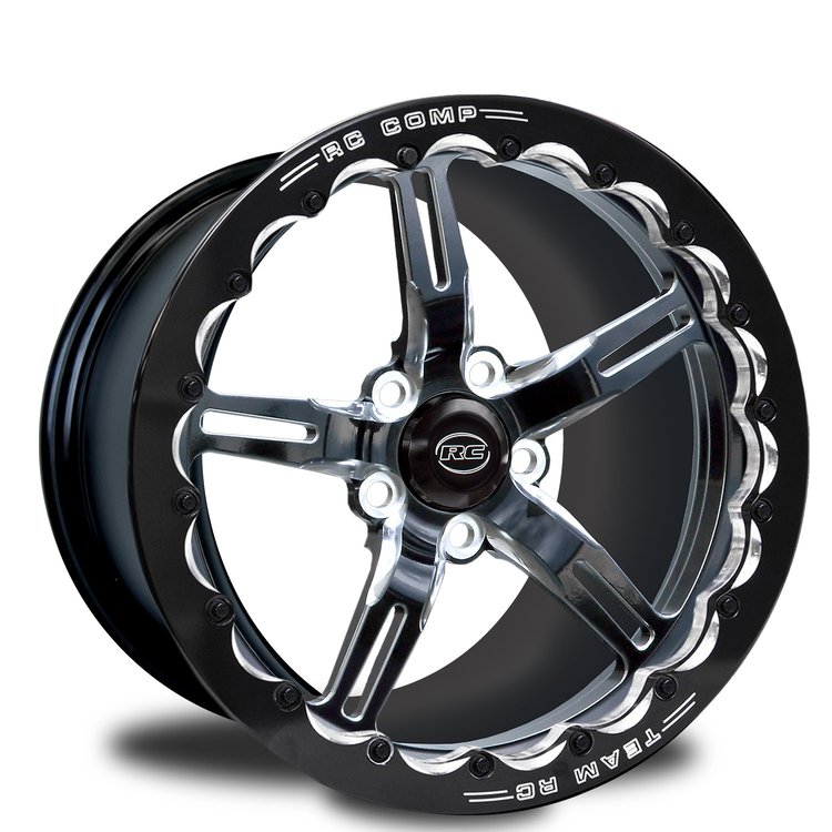 CFD77C2Q1E-04E StreetFighter Fusion Single-Beadlock Rear Wheel [Size: 15" x 10"] Eclipse Finish