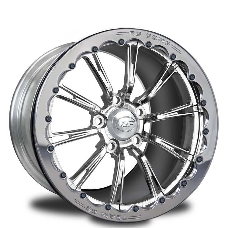 CFS77C2Q1E-06C StreetFighter Hammer-S Single-Beadlock Rear Wheel [Size: 17" x 11"] Chrome Finish