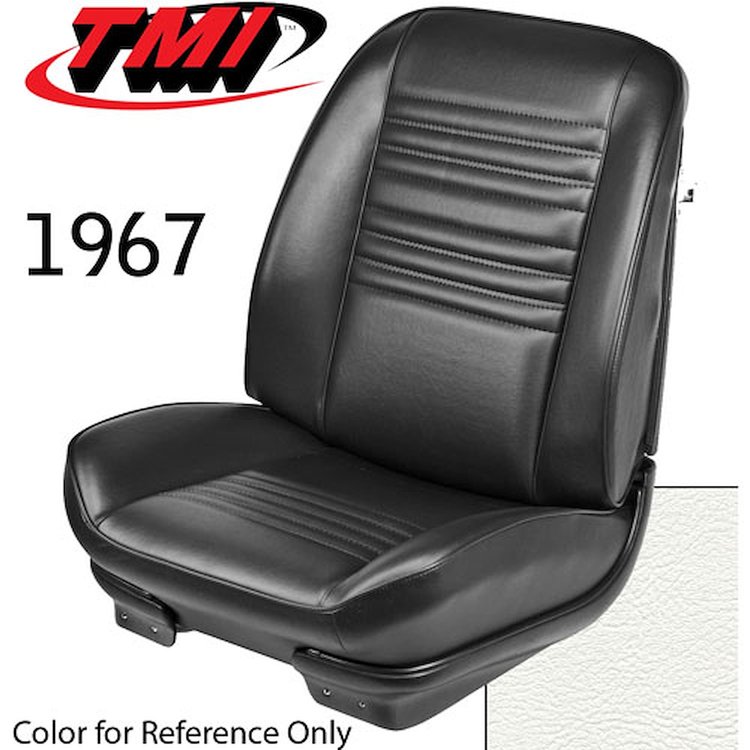 1967 Chevelle Coupe/Convertible Seat Covers White