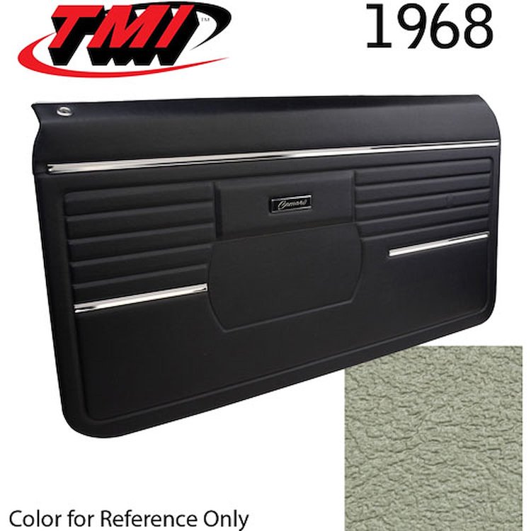 10-80408-3295 PARRCHMENT PEARL METALLIC - 1968 CAMARO STANDARD DOOR PANELS OE CONCOURS SERIES PRE-ASSEMBLED COMPLETE