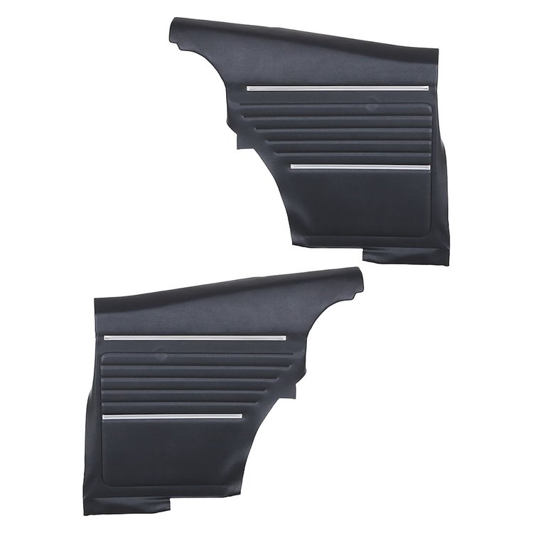 Concourse Series Rear Quarter Trim Panels 1968 Camaro Coupe
