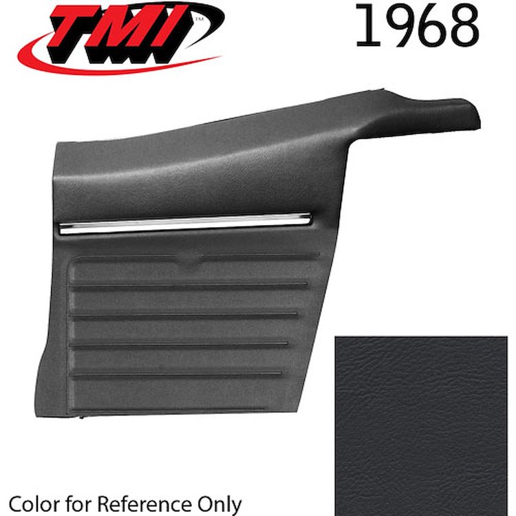 Concourse Series Rear Quarter Trim Panels 1968 Camaro Convertible