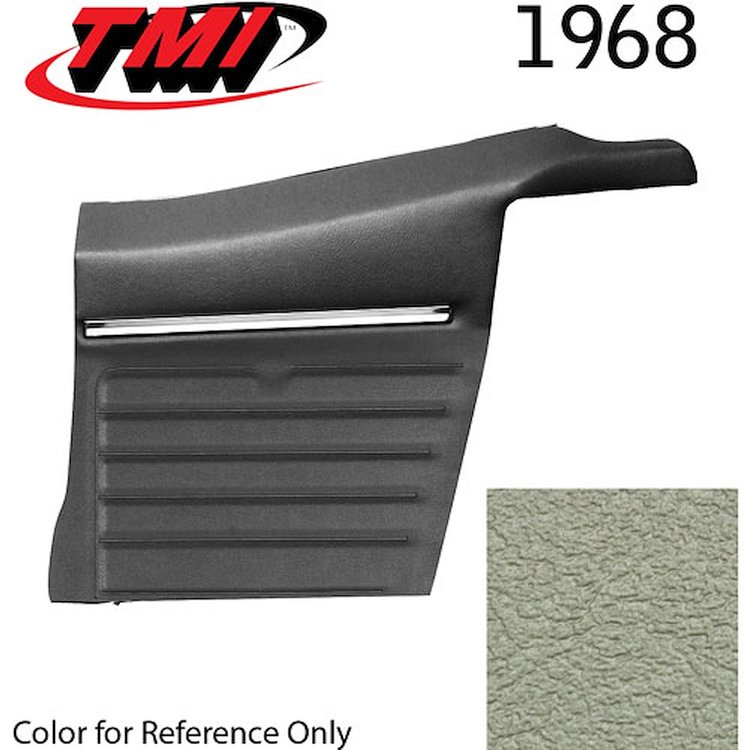 10-8148-3295 PARRCHMENT PEARL METALLIC - 1968 CAMARO CONVERTIBLE STANDARD REAR QUARTER TRIM PANELS O