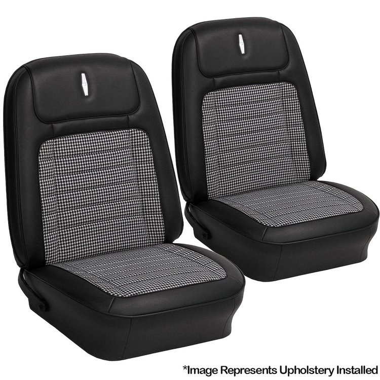 Deluxe Seat Upholstery 1968 Camaro Coupe