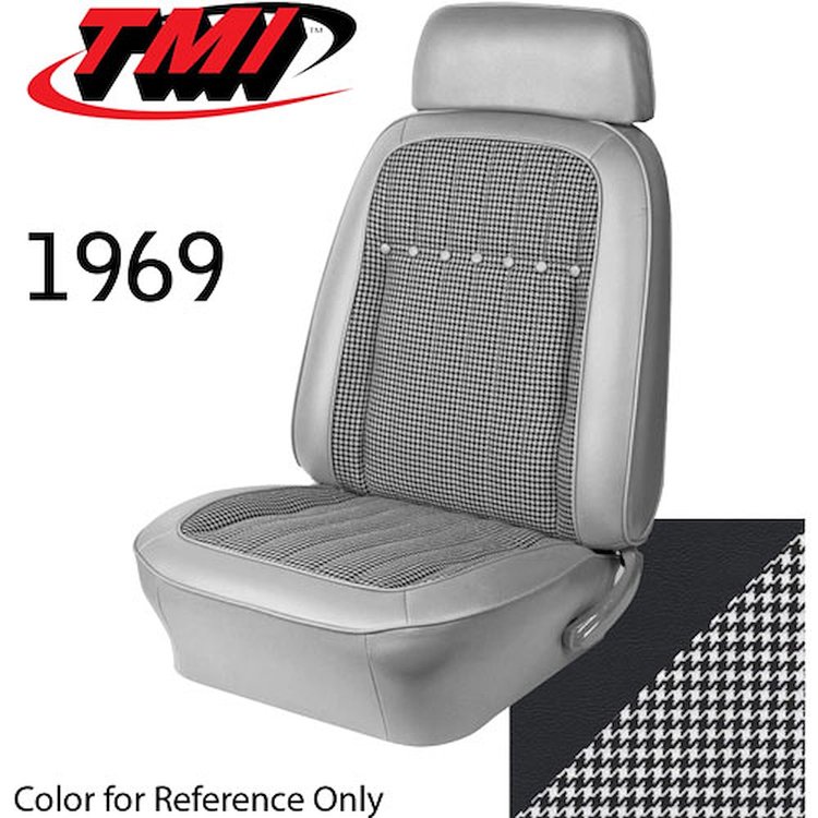 Deluxe Seat Upholstery 1969 Camaro Coupe