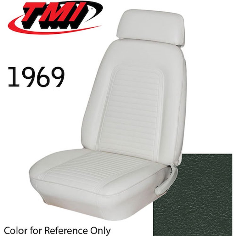 43-80209-3606 DARK GREEN MADRID - CAMARO FRONT BUCKET SEATS ONLY