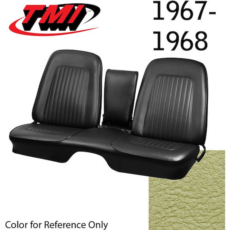 43-80307-3049 LIGHT YELLOW METALLIC MADRID 1967 - CAMARO STANDARD FRONT BENCH SEATS ONLY