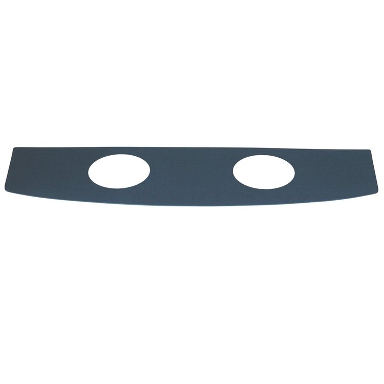 10-7027-2095 BLUE - 1965-67 MUSTANG UPHOLSTERED PACKAGE TRAYS WITH 6X9 HOLES