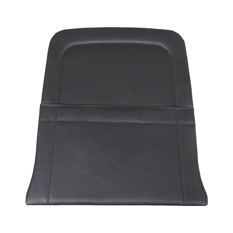 10-7435-958 BLACK - 64 1/2-67 STANDARD UPHOLSTERY MUSTANG COUPE CONVERTIBLE & 2+2 FASTBACK BACK VIEW W/ POCKET