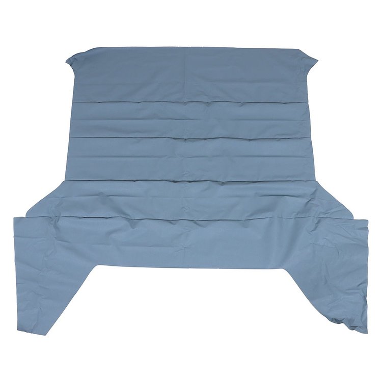 20-7055-814 MEDIUM BLUE - 65-68 MUSTANG COUPE HEADLINER MOONSKIN GRAIN