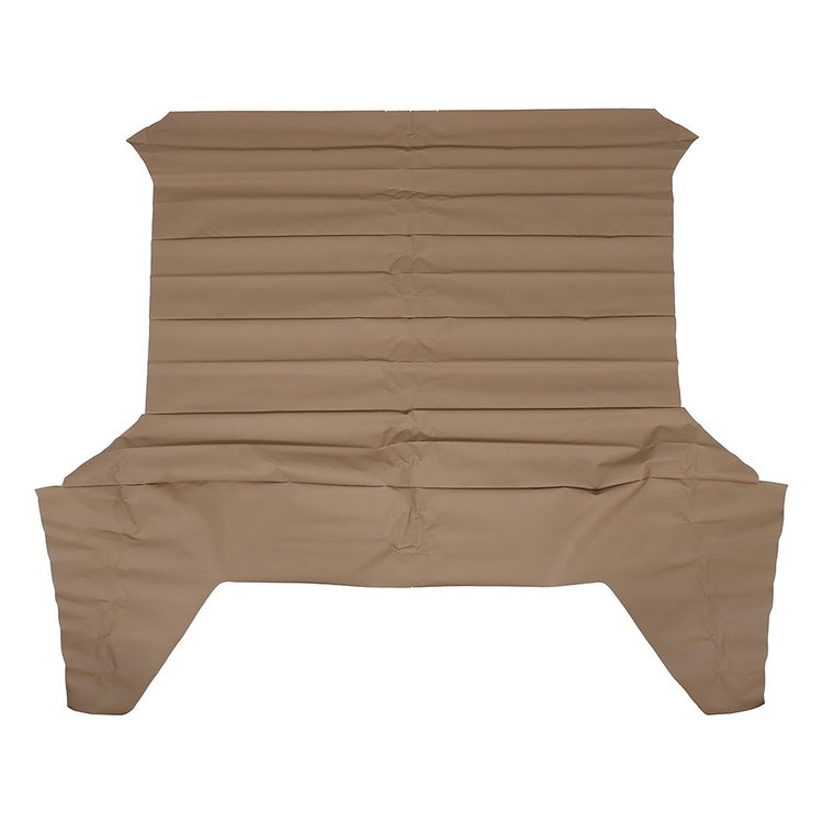20-7055-926 SADDLE - 65-68 MUSTANG COUPE HEADLINER MOONSKIN GRAIN