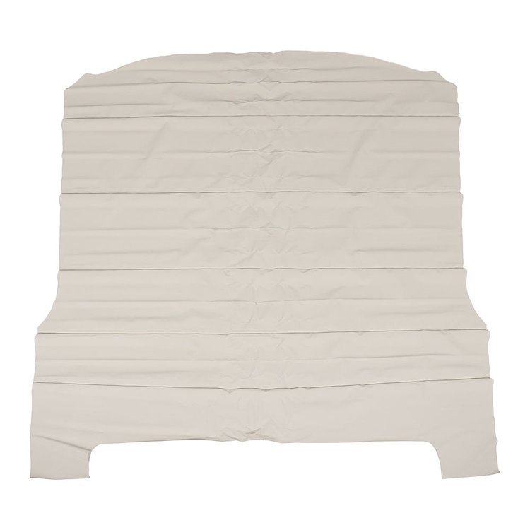 20-7251-1513 WHITE - 1971-73 MUSTANG SPORTSROOF HEADLINER TIER GRAIN