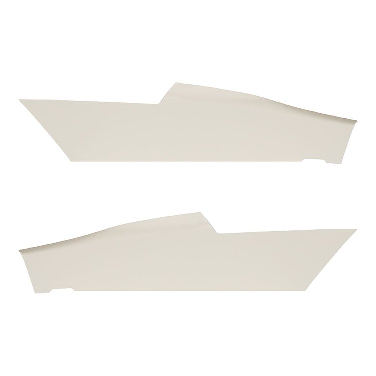 20-7261-1513 WHITE - 1971-73 MUSTANG SPORTSROOF SAIL PANELS 1 PAIR