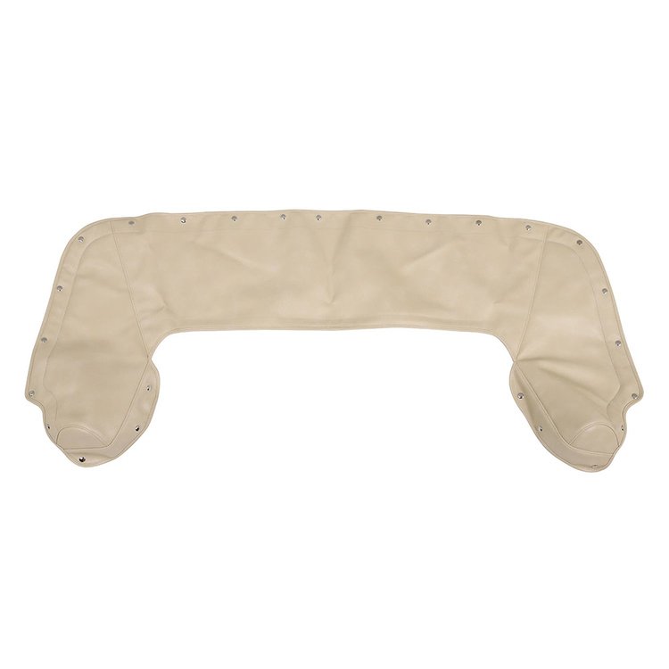 22-7107-3096 LT. PARCHMENT - 67 ONLY PADDED CONVERTIBLE TOP BOOT WITH SNAP FASTENER DESIGN SNAPS INC