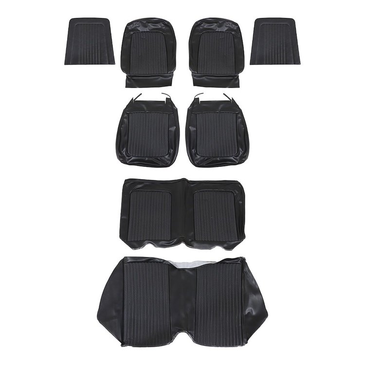 43-70128-958-801 BLACK - 68 MUSTANG COUPE FULL SET