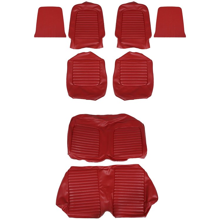 43-70225-957 RED - 64 1/2-65 MUSTANG COUPE FULL SET
