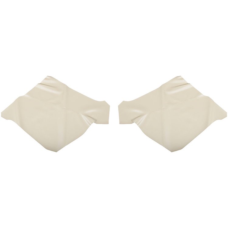 43-70915-2290 WHITE - 1964 1/2-68 MUSTANG COUPE PAIR SIERRA VINYL