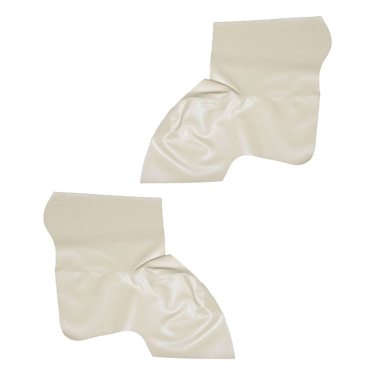 43-71815-2290 WHITE - 1964 1/2-68 MUSTANG CONVERTIBLE PAIR SIERRA VINYL