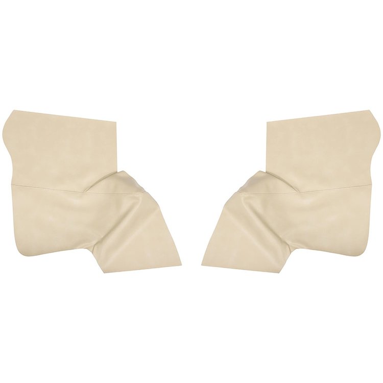 43-71815-3096 LT. PARCHMENT - 1964 1/2-68 MUSTANG CONVERTIBLE PAIR SIERRA VINYL