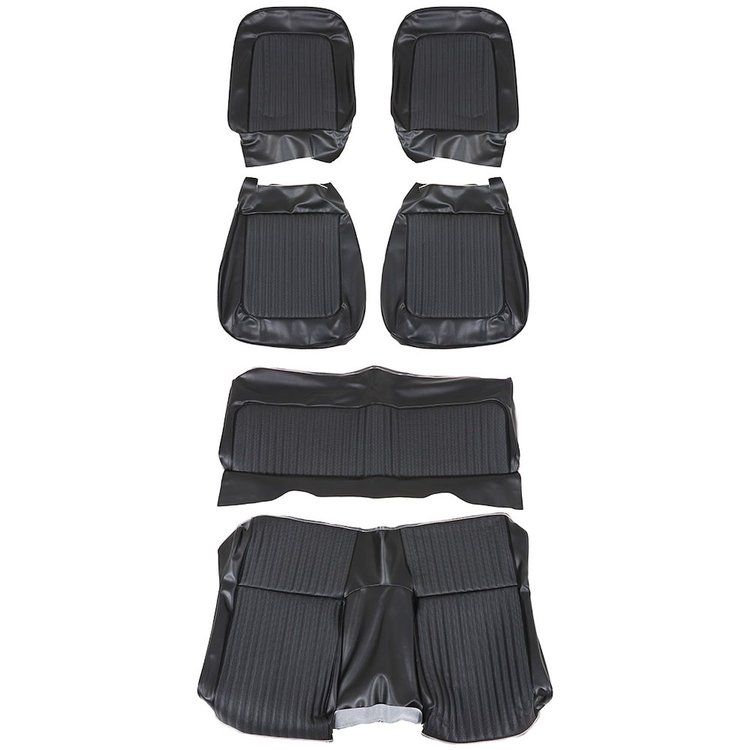 43-72128-958-801 BLACK - 68 MUSTANG 2+2 FASTBACK FULL SET