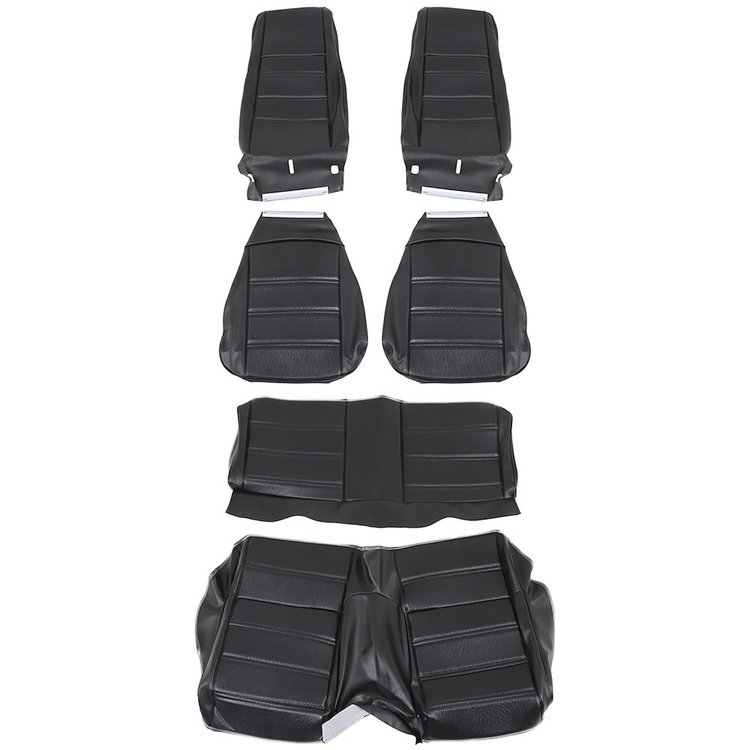 43-72221-3722-3400 BLACK - 1971-73 MUSTANG SPORTSROOF FULL SET