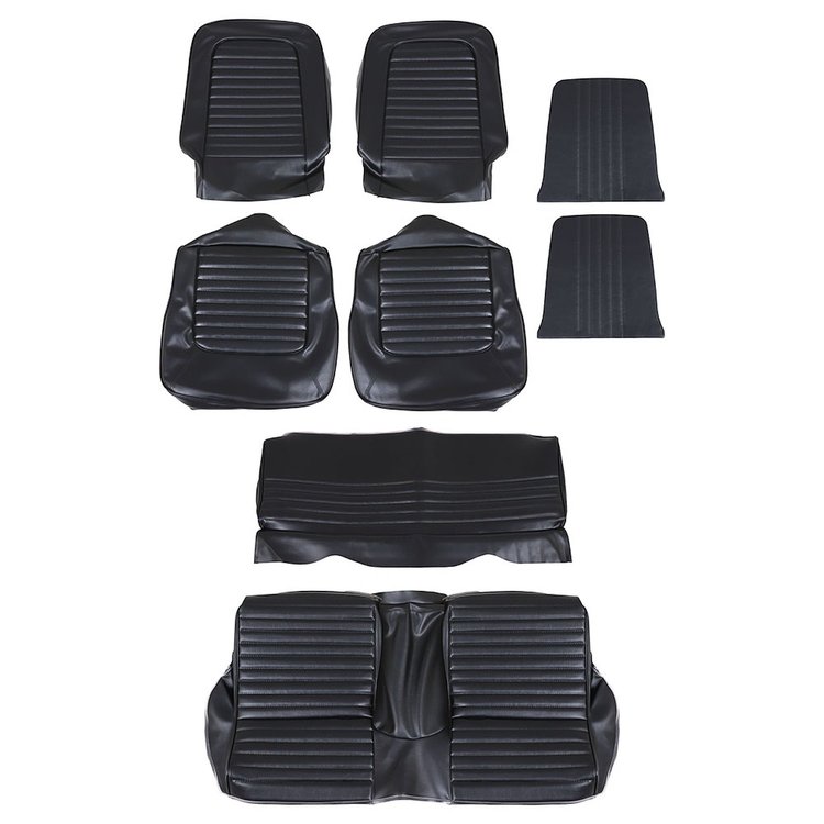 Stock Seat Upholstery 1964-1/2 to 1965 Mustang Fastback
