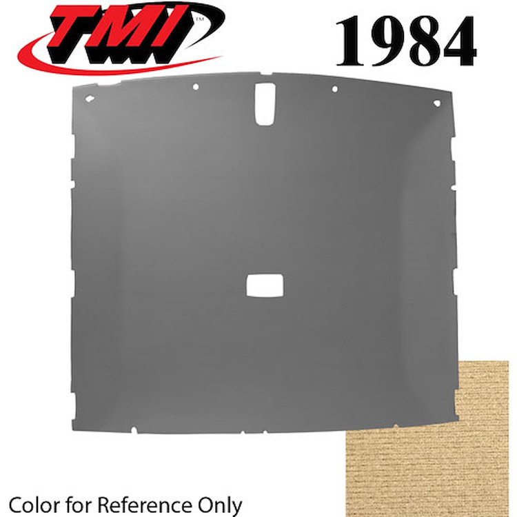 20-73009-1771 DESERT TAN FOAM BACK CLOTH - 1984 MUSTANG COUPE HEADLINER DESERT TAN FOAM BACK CLOTH