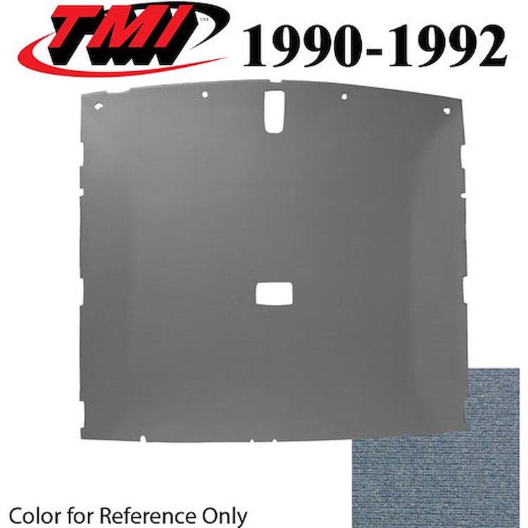 20-75000-1872 SCARLET RED FOAM BACK CLOTH - 1990-92 MUSTANG HATCHBACK HATCHBACK HEADLINER SCARLET RED FOAM BACK CLOTH