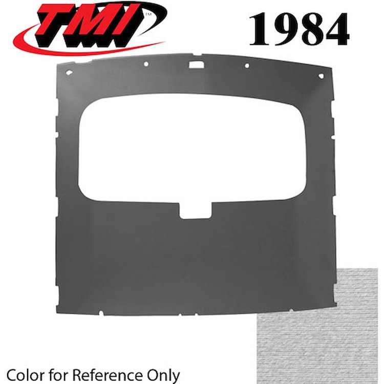 20-75004-1770 ACADEMY BLUE FOAM BACK CLOTH - 1984 MUSTANG HATCHBACK SUNROOF HEADLINER ACADEMY BLUE FOAM BACK CLOTH