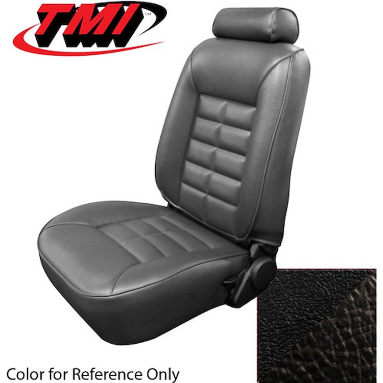 43-73201-958-3437 BLACK 1979-83 SA - 1981-92 MUSTANG STANDARD LOW BACK BUCKETS ONLY VINYL