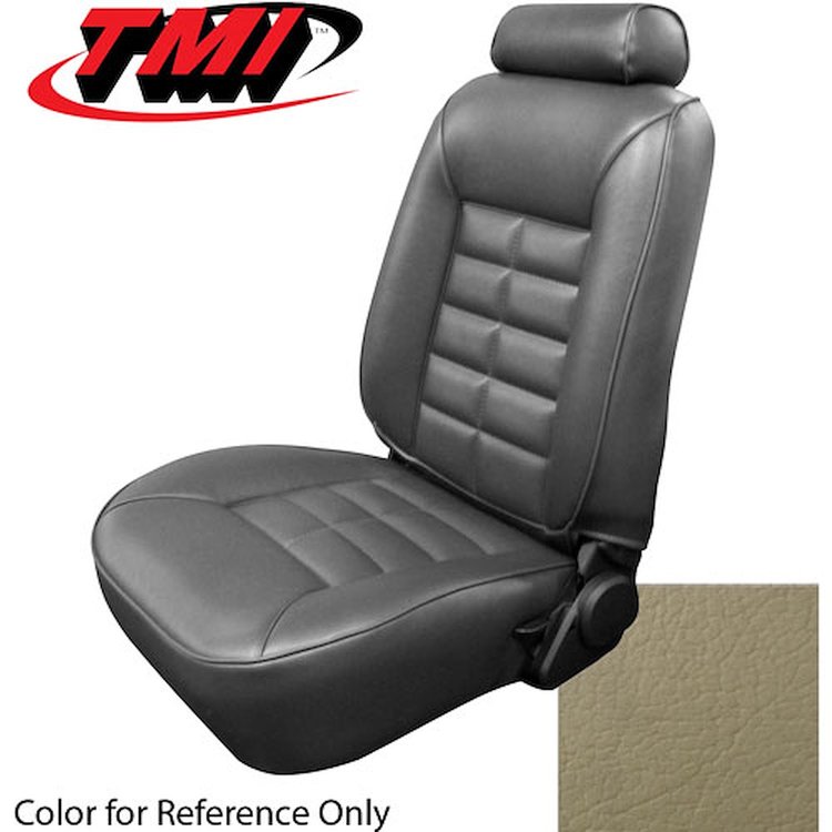 43-73201-973 SAND BEIGE 1985-89 CY - 1981-92 MUSTANG LX STANDARD LOW BACK BUCKET SEATS ONLY-VINYL
