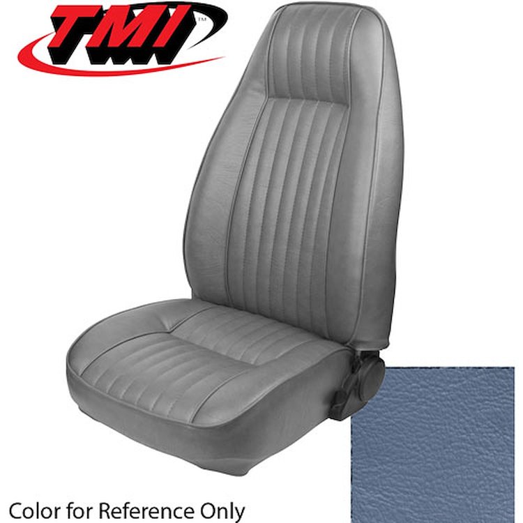 43-73401-970 ACADEMY BLUE 1983-84 AB - 1981-84 MUSTANG STANDARD HIGH BACK BUCKETS ONLY VINYL