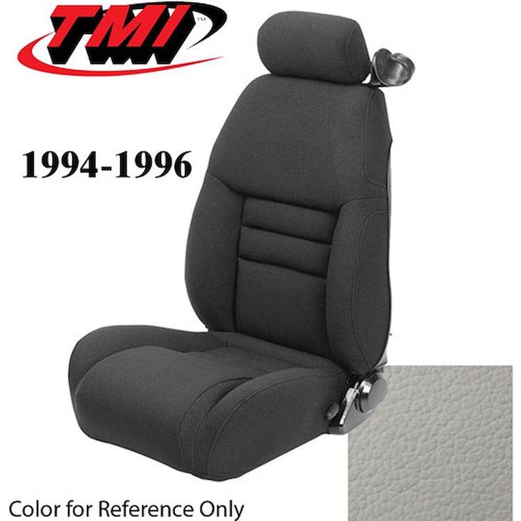 43-76624-L965 1994-96 MUSTANG GT COUPE FULL SET OXFORD WHITE LEATHER UPHOLSTERY FRONT & REAR