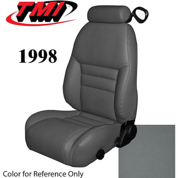 43-76328-6687 1998 MUSTANG GT COUPE FULL SET OPAL GRAY VINYL UPHOLSTERY FRONT & REAR