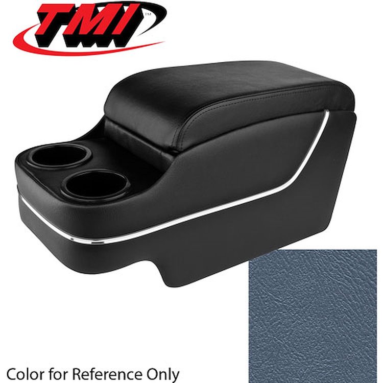 25-8011-2302 LIGHT BLUE METALLIC 1967 - DELUXE CAMARO CONSOLE SOLID COLOR WITH CHROME ACCENT TRIM