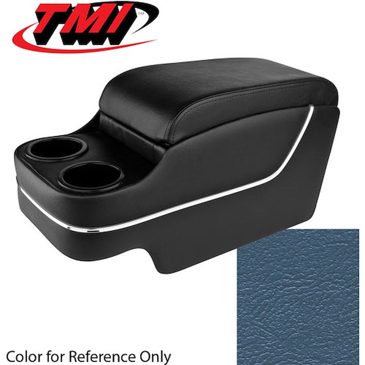 25-8011-2309 BRITE BLUE 1967 - DELUXE CAMARO CONSOLE SOLID COLOR WITH CHROME ACCENT TRIM