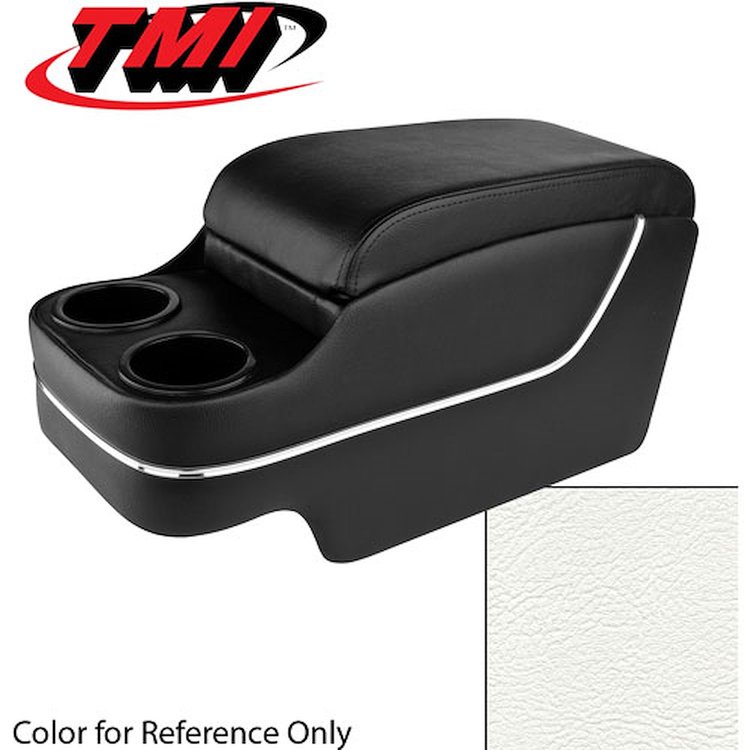 25-8011-2305 IVORY BRIGHT WHITE 1969 - DELUXE CAMARO CONSOLE SOLID COLOR WITH CHROME ACCENT TRIM