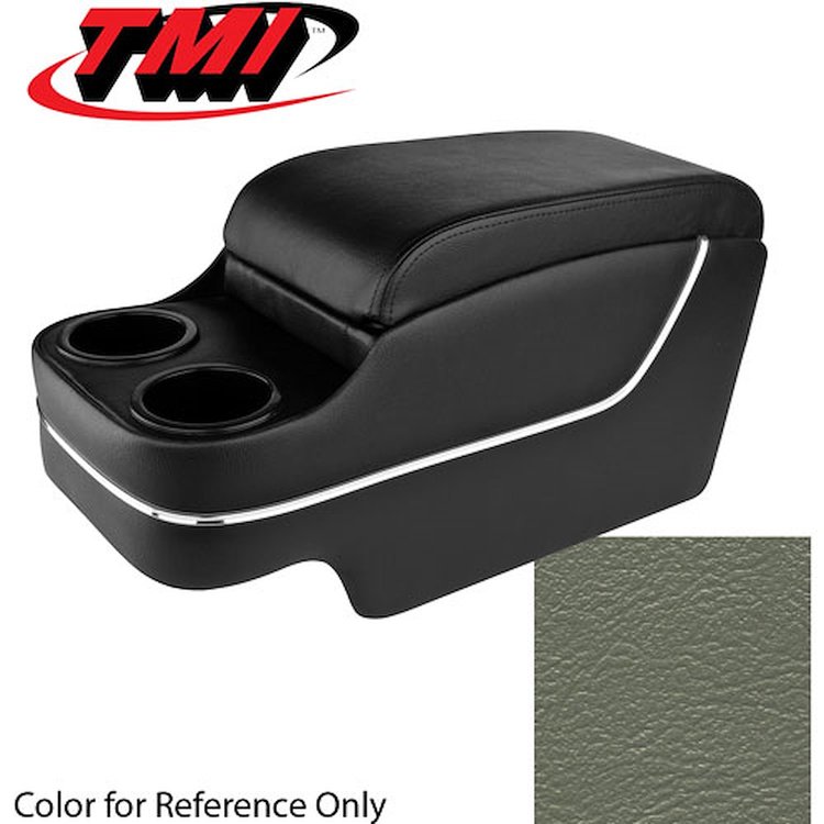 25-8011-3603 MEDIUM GREEN - DELUXE CAMARO CONSOLE SOLID COLOR WITH CHROME ACCENT TRIM