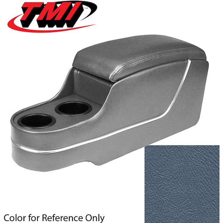 25-8224-2302 LIGHT BLUE 1966 - DELUXE CHEVELLE CONSOLE SOLID COLOR WITH CHROME ACCENT TRIM