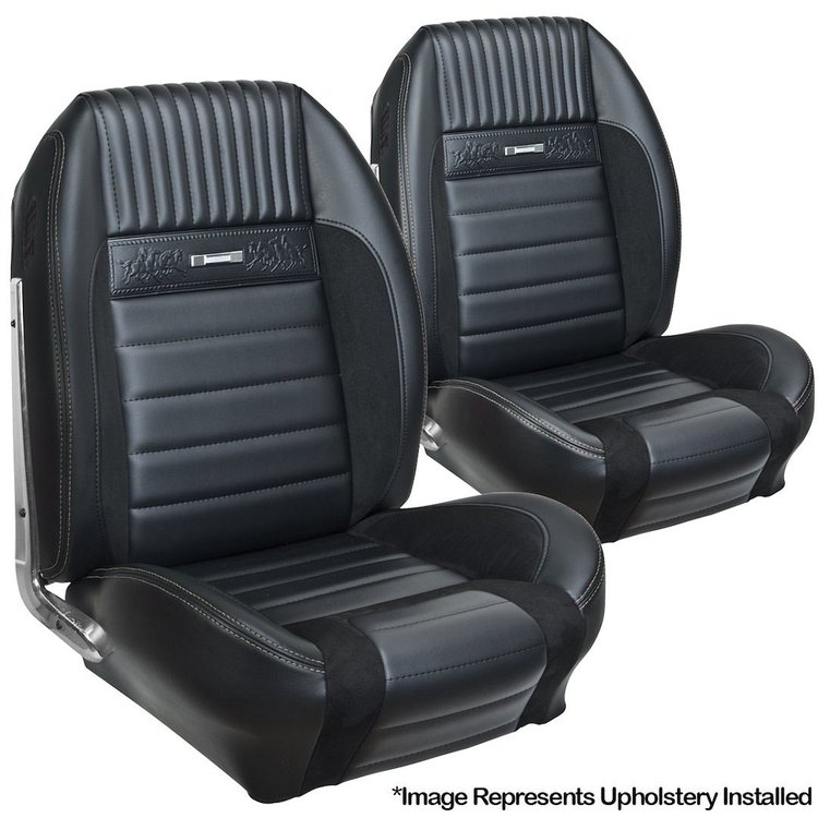 Deluxe Pony Sport R Seat Upholstery 1964-1/2 to 1966 Mustang Coupe