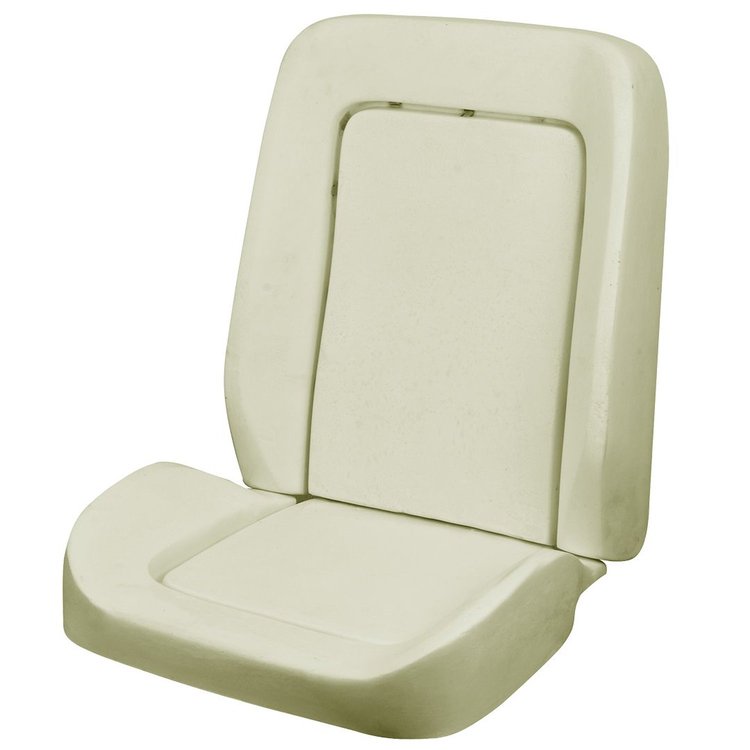 43-70888 1968-69 MUSTANG SPORT R/LL MOLDED FOAM 1 BUCKET 2 REQUIRED TO INSTALL