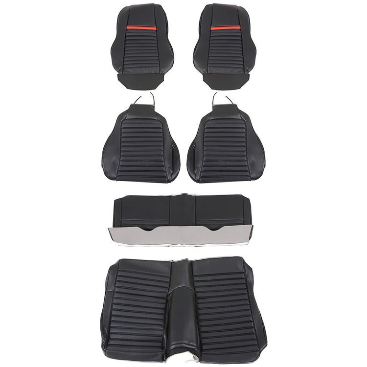 43-72929-3722-801-63 1969-70 MACH 1/SHELBY SPORT LL SPORTSROOF FULL SET WITH HI-BACK BUCKET SEATS