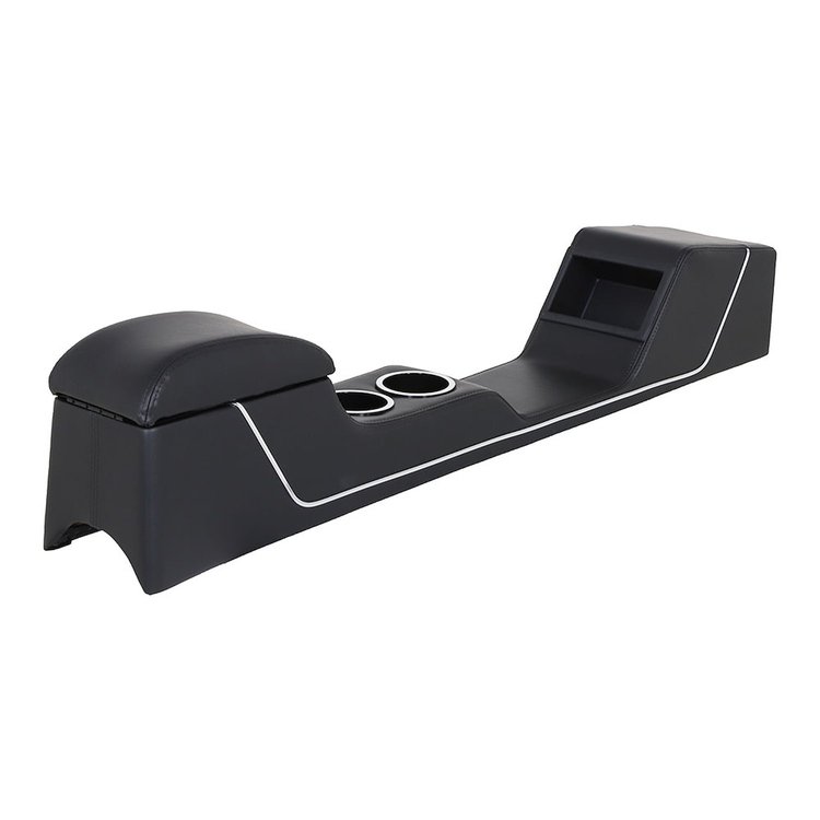 25-7085-958 1964-66 MUSTANG CPE/FSTBK SPORT DELUXE FULL CONSOLE 1 COLOR W/CHROME