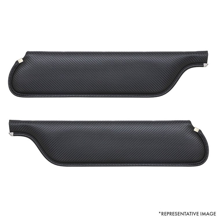 21-7045-99 1964-66 COUPE FASTBACK SUNVISORS UNISUEDE PAIR