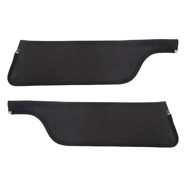 21-7047-99 1967-68 COUPE FASTBACK SUNVISORS UNISUEDE PAIR
