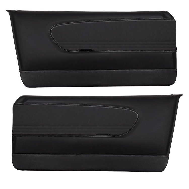 11-70002-958 1964 1/2-66 MUSTANG COUPE CONVERTIBLE FASTBACK BLACK VINYL