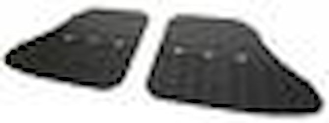 11-1127-11-01-BKS-SGBK 1956-64 BUG SEDAN SPORT X PANELS W/POCKETS FULL SET BLACK W/BLACK BASKETWEAVE